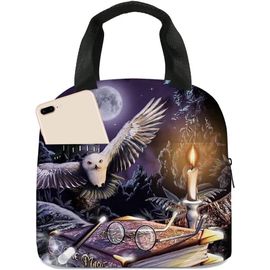 Harry Sac À Lunch Isolé, Potter Sac À Lunch Enfants, Sac Bento École, Magic Sac Isotherme Repas Lunch Box, Wizard Panier Repas Enfant, Petit Sac Isotherme Repas Enfant