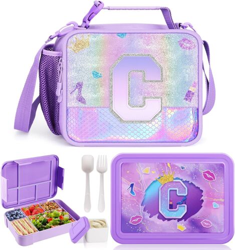 Sac Isotherme Repas Enfant Astronaute, Sac Lunch Box Pour Garçon L'école Petit, Sac Dejeuner Bleu Espace Fusées Portable