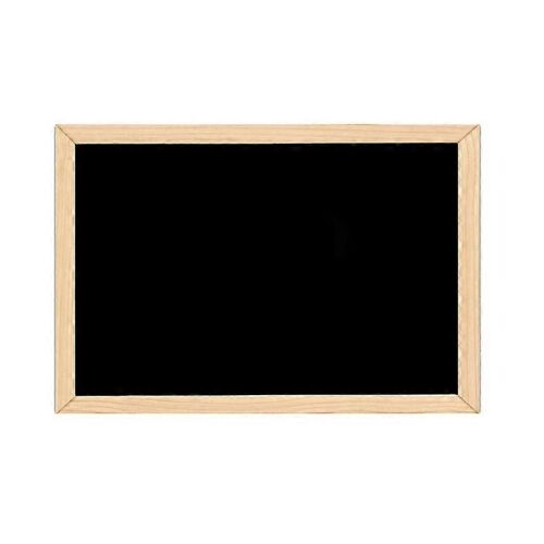 Tableau Noir Double Face Artisanat En Bois Cadre En Bois Petit Tableau Noir Écriture Message Board Home Decoration Diy Listing