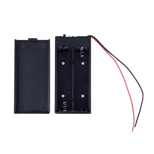 3.7v 2x Support Connecteur Boîte De Rangement Boîte Interrupteur On/Off Avec Plomb