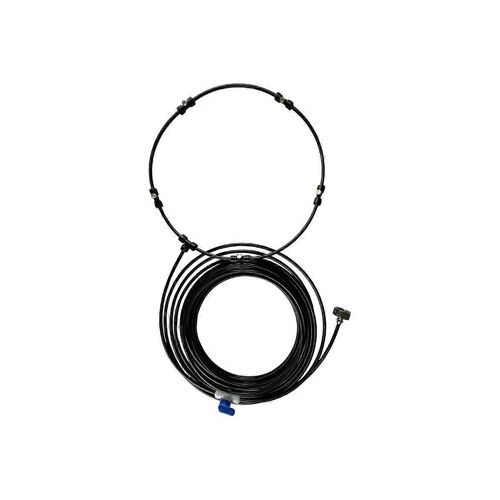 Kit de ventilateur de brumisation extérieur Anneau de pulvérisation de ventilateur Tube de pulvérisation Ventilateur de brumisation Refroidisseur d'eau Patio de refroidissement US Standa