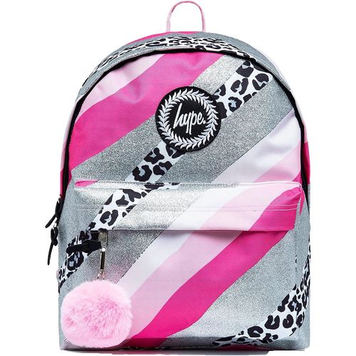 Motif Léopard Pailleté, Sac À Dos Mixte Enfant, Multicolore, Taille Unique