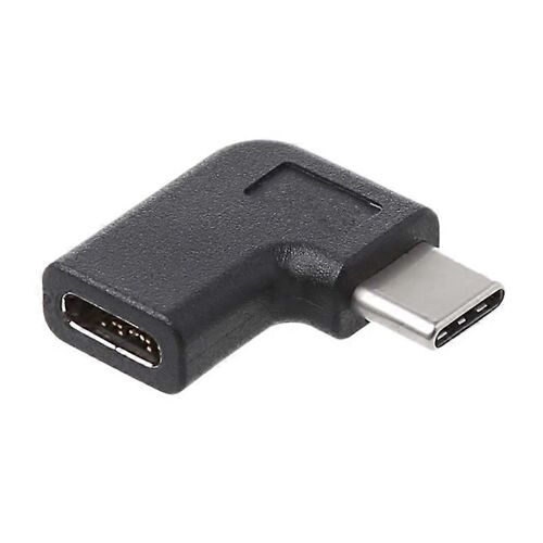 Adaptateur convertisseur USB-C USB 3.1 Type C mâle à femelle à angle droit