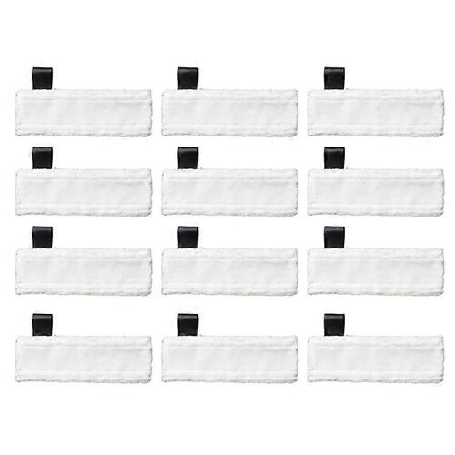 Lot de 12 tampons de nettoyage pour serpillière SC2,SC3,SC4,SC5