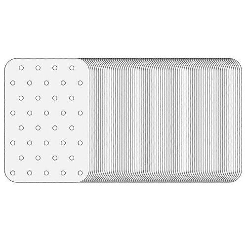 Papier friteuse,Doublure en papier parchemin pour friteuse Ninja Foodi Dual Fryer DZ201,DZ401 Doublure de friteuse Papier