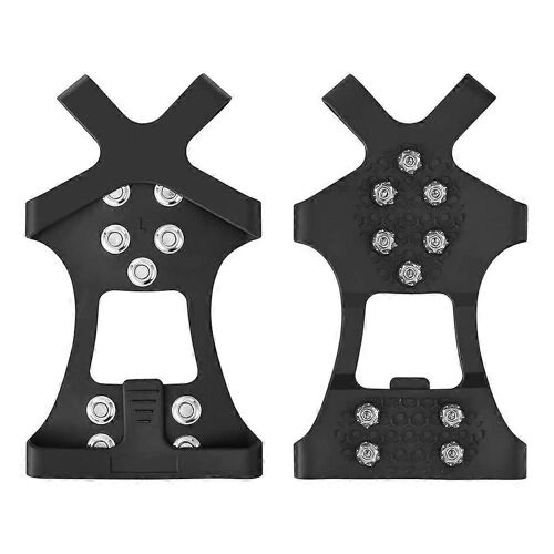 Extérieur Non-Ice Snow Grips Crampons Crampons Sur Chaussure/Botte Traction Crampons -Sur Stretch Footwear,M