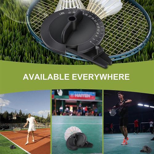 Mesureur De Cordes Pour Raquettes De Badminton,Machines-Outils,Cordage,Outils De Cordage,Calibrateur De Tension
