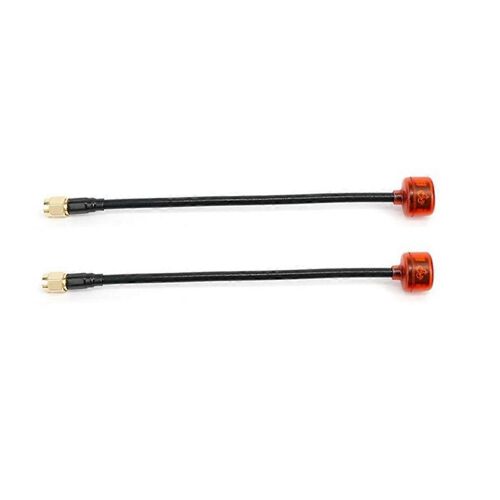 2PCS 5.8G FPV Antenne VTX VRX SMA RHCP 160mm Adaptateur de connecteur d'antenne longue portée pour RC FP
