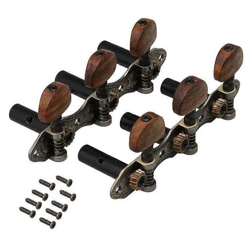 2pieces Guitare Tuner Tuning Keys Pegs Mécaniques Pour Guitare Classique
