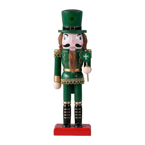 Casse-Noisette Décoration Figurine En Bois Casse-Noisette Figurines Roral Vert . Casse-Noisette
