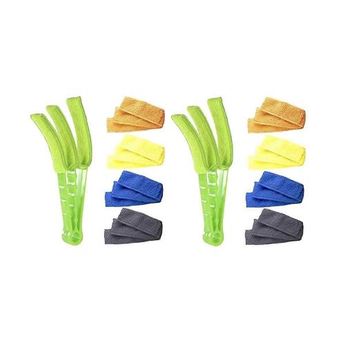 Kit de brosse de dépoussiéreur de store de fenêtre 2pcs - outils de nettoyage de store pour climatiseur de store de volets de fenêtre
