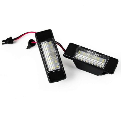 Voiture Trunk Numéro Plaque D'immatriculation Lumière Pour R51 Q50 2pcs