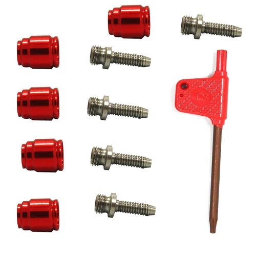 Connecteur Olive Pour Flexible De Frein De Vélo,En Alliage D'aluminium Et Insert De Connexion En Acier Pour Frein À Disque Sra