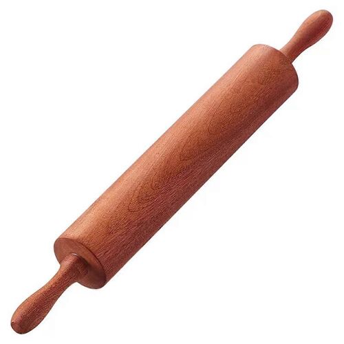 Rouleaux à pâtisserie en bois pour la cuisson,Rouleau à pâtisserie Sapele classique avec poignées,Rouleau à pâtisserie en bois de cuisson La
