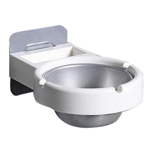 Cendrier blanc portable en acier inoxydable Maison Salon Bureau Salle de bain Rack de rangement mural
