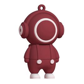 Clé USB 16 Go U Disk Memory Stick en forme de musicien USB3.0 U Disk - Cadeau Tide Play U Disk Rouge