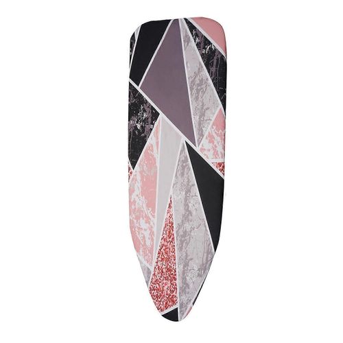 Housse de protection pour planche à repasser en tissu marbré 140 x 50 cm,pliable,pour repassage