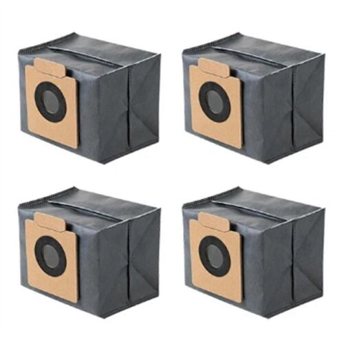 4PCS Sacs À Poussière pour Nettoyer X8 Pro Auto-Vidage Station Robot Aspirateur Pièces De Rechange Pièces De Rechange Sac À Poubelle