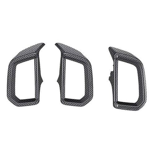 Pour -50 CX50 2023 Version US Voiture Face Avant A/C Sortie d'air Cadre Garniture Autocollant Accessoires intérieurs Fibre de carbone