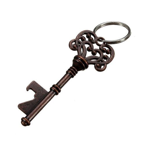 Antique Key Shaped Wine Beer Bottle Opener Bar Tool Party Wedding Gift Couleur: Bronze