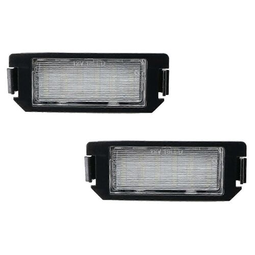 Éclairage de plaque d'immatriculation blanc à 18 LED pour voiture,éclairage de remplacement pour 2D Soul