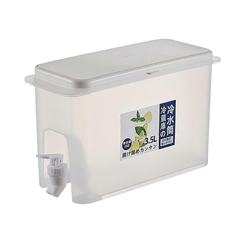 3.5l D'eau Avec Robinet Récipient D'eau Froide Théière Fruits Cuisine Ensemble À Boire Avec Robinet Dis Dis