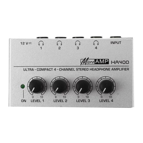 Amplificateur Audio Stéréo Ultra-Compact Pour Casque Ha400 À 4 Canaux