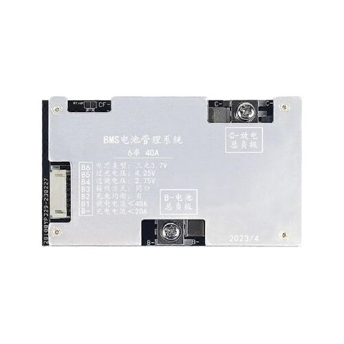 Carte de protection de batterie au lithium ternaire 6S 40A 24V charge et décharge avec équilibre de tension Bms F