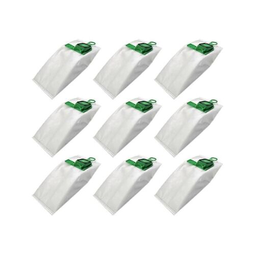 Lot de 9 sacs à poussière jetables de rechange compatibles avec les aspirateurs verticaux Vorwerk VK140 et VK150