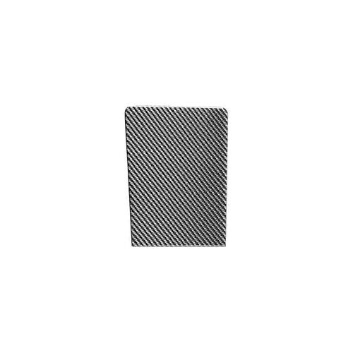 Pour 2014-2020 Soft Carbon Fiber Car Driver Storage Box Cover Panel Trim Sticker Accessoires