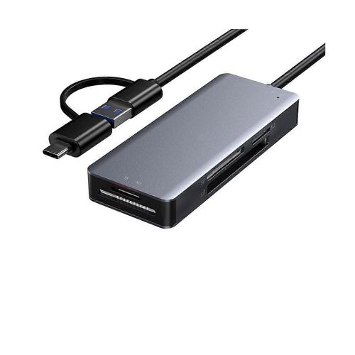Lecteur de carte multifonction USB 3.0 / carte MS / SD / TF lecteur de carte USB 5 en 1 5 Gbps pour PC portable Accesso