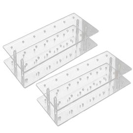 Lot De 2 21 Trous Porte-Sucette En Acrylique Pour Mariages Baby Showers Fêtes D¿Anniversaire Anniversaires Cak