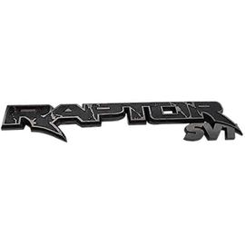 Autocollants De Remplacement D'emblème De Logo 3d D'emblème De Coffre Arrière De Voiture Pour 2009-2014 (Noir + Gris)