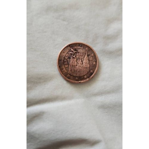 Defaut Piece 5 Centime Espagne 2007