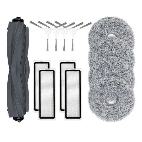 Pour L10 Prime Robot Aspirateur Rouleau Principal Côté Brosse Filtre Vadrouille Chiffons Chiffon Pièce De Rechange Accesseur