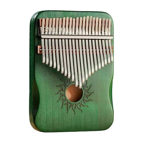 Kalimba 17 Touches En Érable Avec Trou De Rosace, Idéal Pour Les Débutants