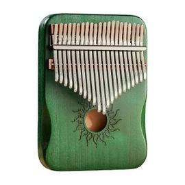 Allwood Érable Kalimba 17key Mbila Avec Rosace Convient Aux Débutants