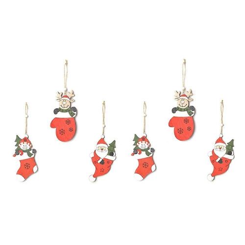 Dessin coloré suspendu pendentif--forme arbre de Noël suspendu ornement décorations de vacances