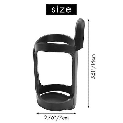 Porte-Gobelet De Vélo Porte-Bouteille De Poussette Porte-Gobelet Universel À 360 Degrés De Rotation Antidérapante Pour