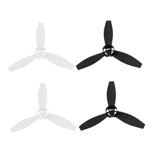 4 Hélices Props Pièces De Rechange Pales Pour Parrot Bebop 2 Drone Noir Blanc