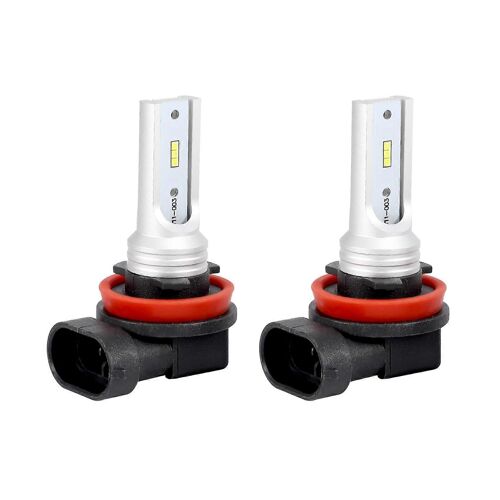Ampoule Antibrouillard À Led H8 H11 H16, Feu Antibrouillard À Led H16 Csp-Y11, Blanc Froid 6500k (Paquet De 2)