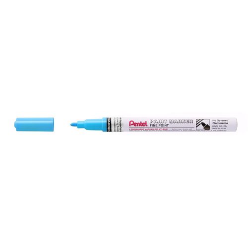 Pentel Marqueur Peinture Paint Marker, Pointe Fine, Bleu Ciel
