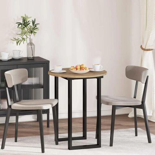 Vidaxl Plateau De Table Chêne Artisanal 60 X 60 X 1.5 Cm