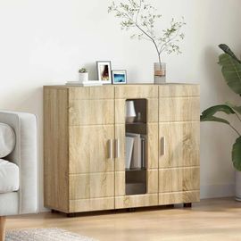 Vidaxl Buffet Chêne Sonoma 55.5 X 29 X 100 Cm Bois D'ingénierie