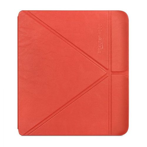 Étui Sleepcover Pour Kobo Libra 2 - Rouge Coquelicot