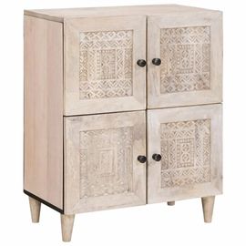 Vidaxl Buffet Blanc 33,5 X 60 X 75 Cm