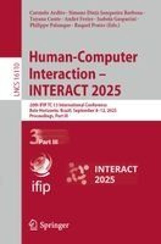 Human-Computer Interaction - Interact 2025