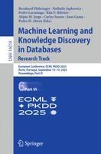 Machine Learning And Knowledge Discovery In Databases. Research Track