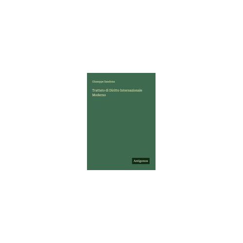 Trattato Di Diritto Internazionale Moderno