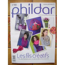 Catalogue Phildar Special Deco Et Accessoires  Automne/Hiver 2012/2013/Numero 80